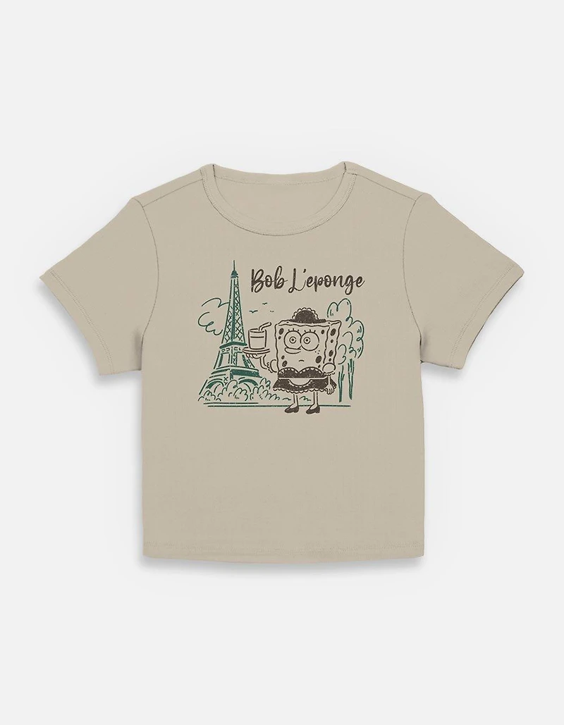 Spongebob Squarepants Le Sponge Womens Baby T-Shirt