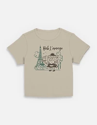 Spongebob Squarepants Le Sponge Womens Baby T-Shirt
