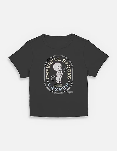 Casper The Friendly Ghost Cheerful Spooks Womens Baby T-Shirt