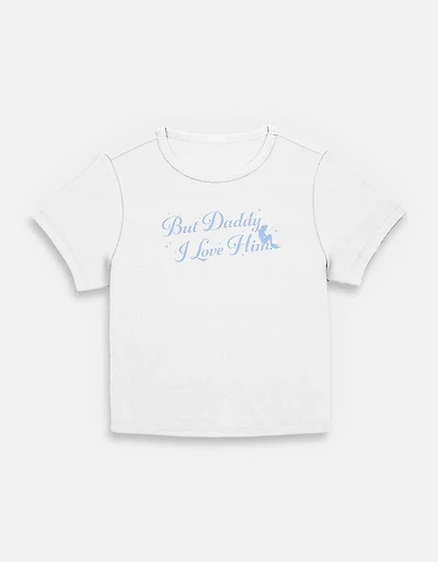 Disney Princesses But I Love Him Womens Baby T-Shirt