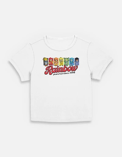 Rainbow Brite Power Womens Baby T-Shirt