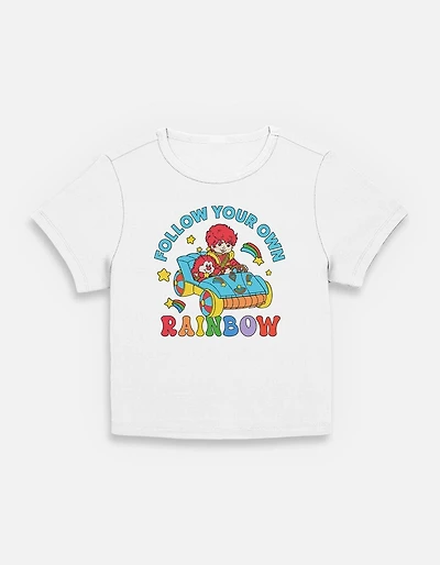 Rainbow Brite Follow Your Own Womens Baby T-Shirt