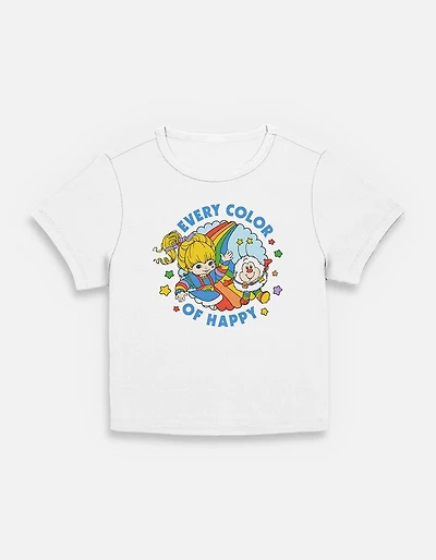 Rainbow Brite Every Color Of Happy Womens Baby T-Shirt