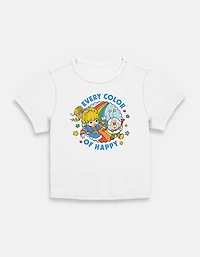 Rainbow Brite Every Color Of Happy Womens Baby T-Shirt