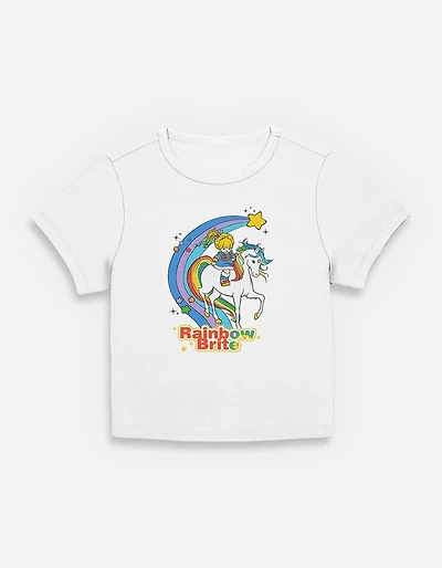Rainbow Brite Horse Womens Baby T-Shirt