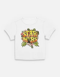 Star Wars Tropical Logo Womens Baby T-Shirt