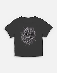 Edward Scissorhands Not Complete Womens Baby T-Shirt