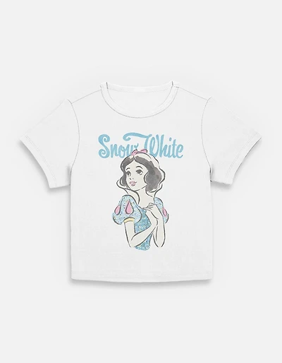 Disney Princesses Floral Snow White Womens Baby T-Shirt