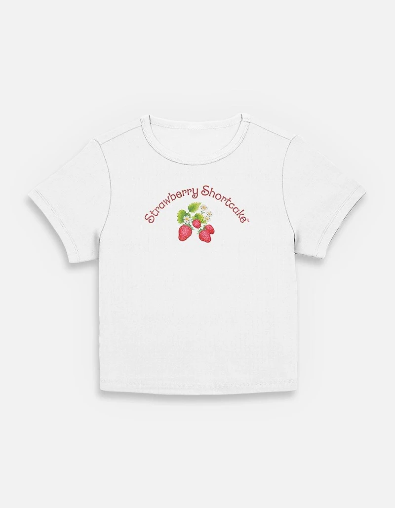 Strawberry Shortcake Simple Strawberries Womens Baby T-Shirt