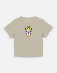 Nintendo Princess Peach Hearts Womens Baby T-Shirt