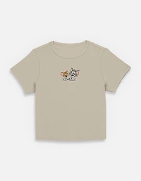 Tom & Jerry Title Womens Baby T-Shirt