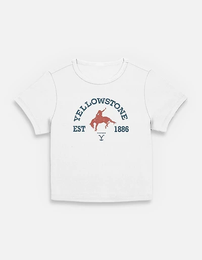 Yellowstone Stay Wild Womens Baby T-Shirt