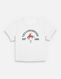 Yellowstone Stay Wild Womens Baby T-Shirt