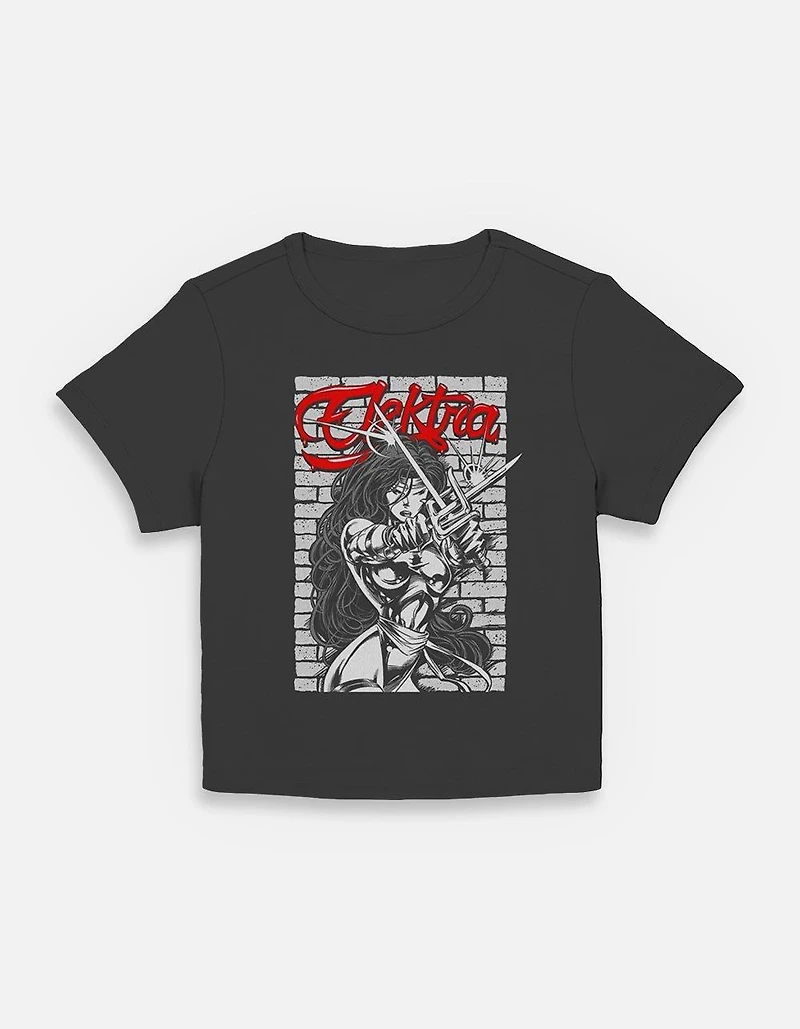 Marvel Daredevil Dangerous Beauty Elektra Womens Baby T-Shirt