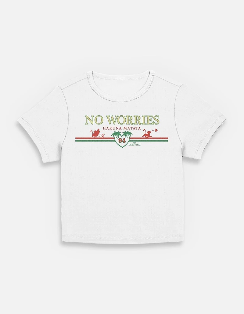 Disney The Lion King No Worries Womens Baby T-Shirt