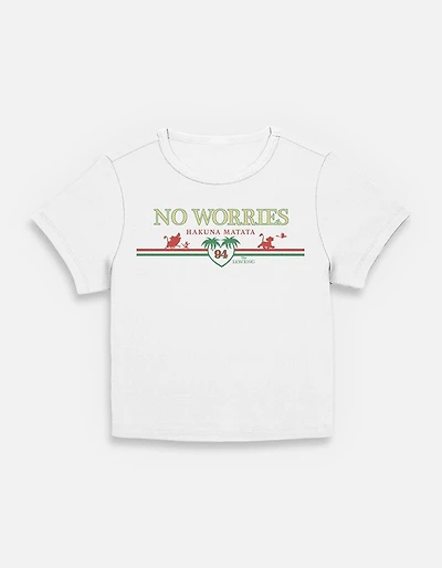 Disney The Lion King No Worries Womens Baby T-Shirt
