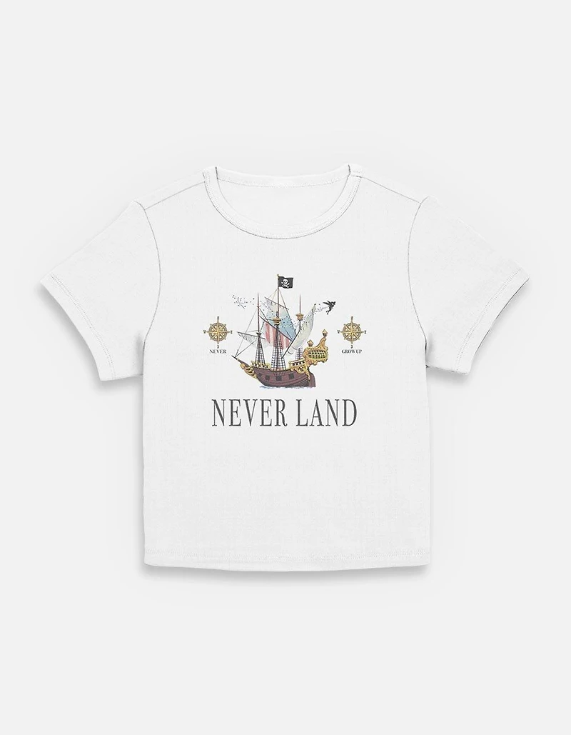 Disney Tinker Bell Never Land Womens Baby T-Shirt