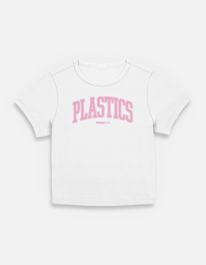 Mean Girls Plastic Collegiate Womens Baby T-Shirt