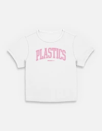 Mean Girls Plastic Collegiate Womens Baby T-Shirt