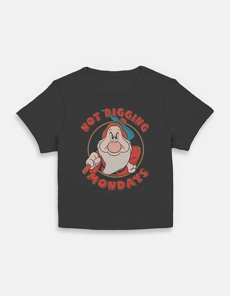 Disney Snow White and the Seven Dwarfs Grumpy Not Digging Mondays Womens Baby T-Shirt