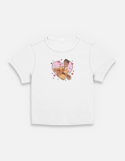 Disney Princesses Prince Naveen Heart Lockup Womens Baby T-Shirt