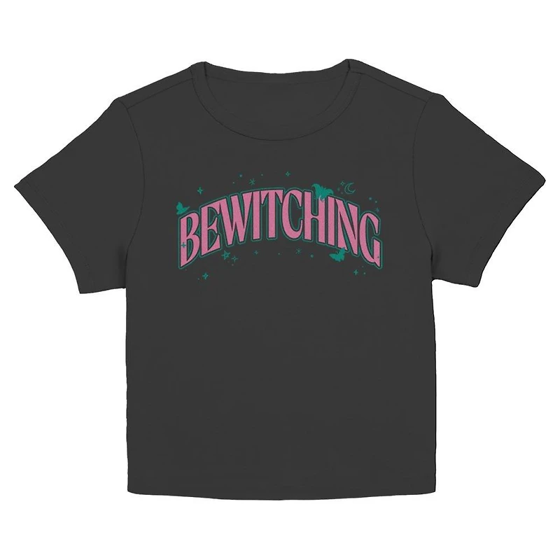 Wicked Arched Bewitching Text Womens Baby T-Shirt