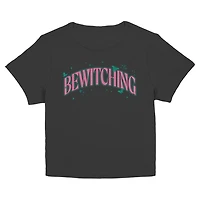 Wicked Arched Bewitching Text Womens Baby T-Shirt