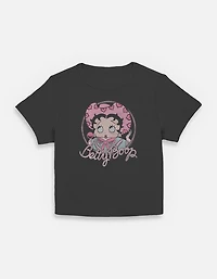 Betty Boop Cowgirl Womens Baby T-Shirt