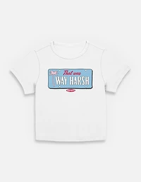 Clueless Car Plate Womens Baby T-Shirt