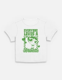 The Powerpuff Girls Loves A Brunette Womens Baby T-Shirt