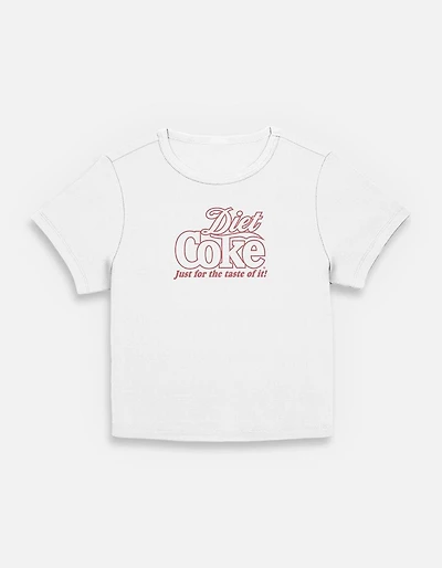 Coca-Cola Diet Coke Outline Womens Baby T-Shirt