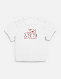 Coca-Cola Diet Coke Outline Womens Baby T-Shirt