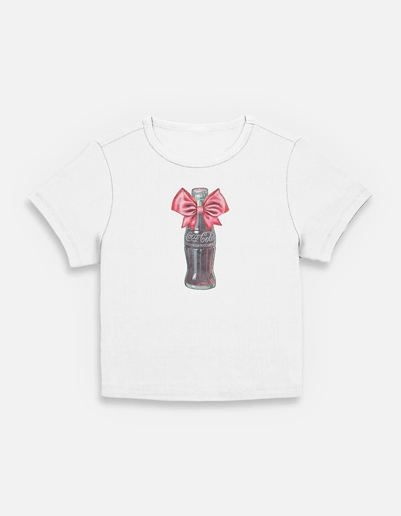 Coca-Cola Classic Bow Womens Baby T-Shirt