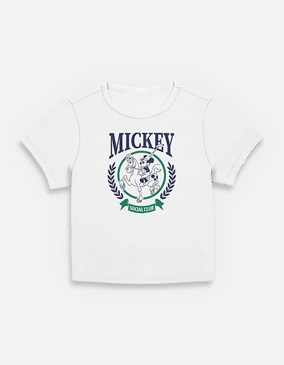 Disney Mickey Mouse Polo Club Womens Baby T-Shirt