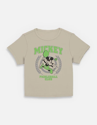 Disney Mickey Mouse Pickleball Team Womens Baby T-Shirt