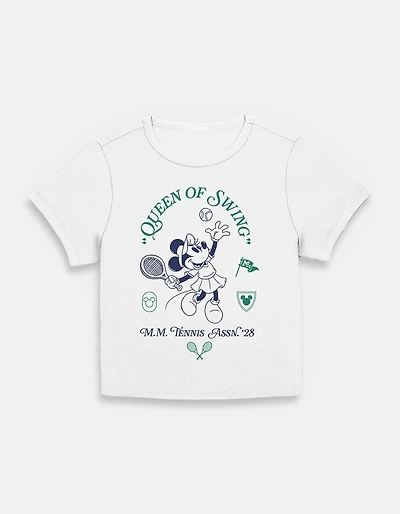 Disney Minnie Mouse Queen Of Swing Womens Baby T-Shirt