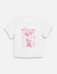 Disney Minnie Mouse So Demure Womens Baby T-Shirt