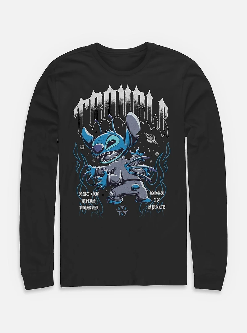Disney Lilo & Stitch Cosmic Trouble Long-Sleeve T-Shirt BoxLunch Exclusive