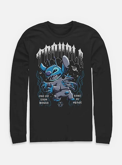 Disney Lilo & Stitch Cosmic Trouble Long-Sleeve T-Shirt BoxLunch Exclusive