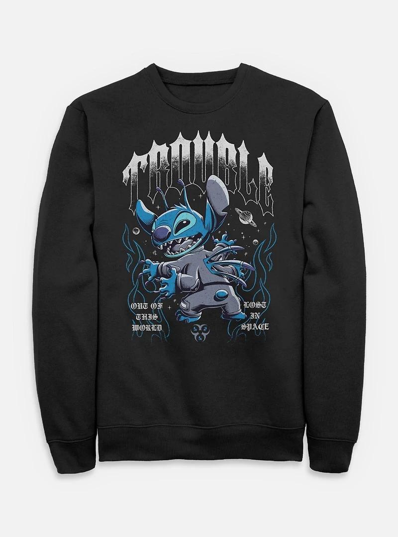 Disney Lilo & Stitch Cosmic Trouble Sweatshirt BoxLunch Exclusive