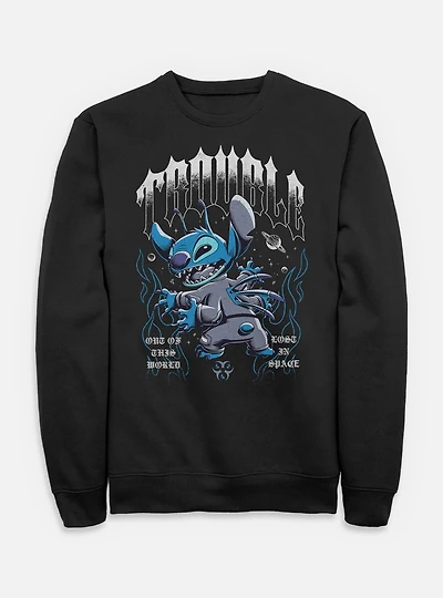 Disney Lilo & Stitch Cosmic Trouble Sweatshirt BoxLunch Exclusive