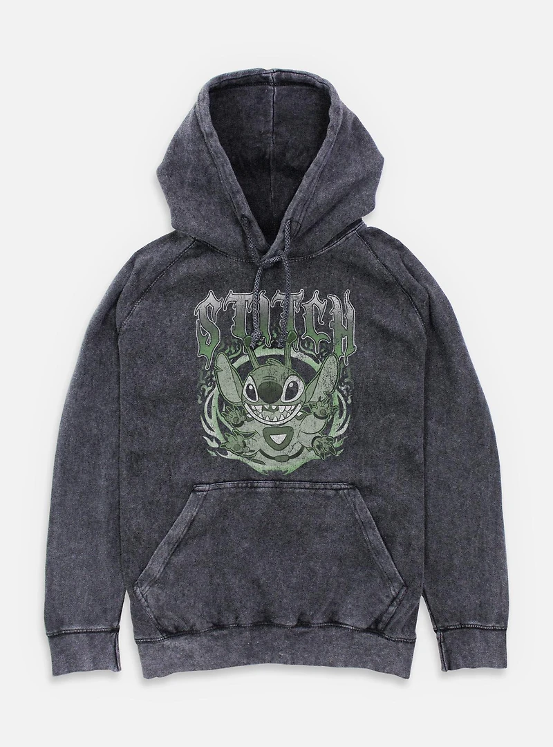 Disney Lilo & Stitch Experiment 626 Mineral Wash Hoodie BoxLunch Exclusive