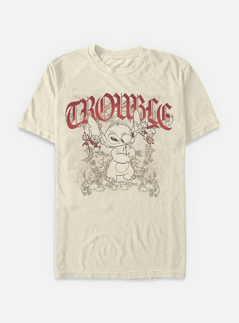Disney Lilo & Stitch Total Trouble Garment Dye T-Shirt BoxLunch Exclusive