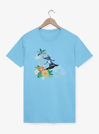Disney Lilo & Stitch Live Action Surfing Vibes T-Shirt