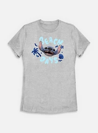 Disney Lilo & Stitch Live Action Beach Days Womens T-Shirt