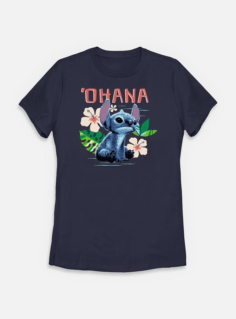 Disney Lilo & Stitch Live Action Always Ohana Womens T-Shirt