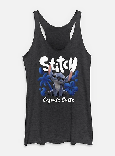 Disney Lilo & Stitch Live Action Cosmic Cutie Womens Tank Top