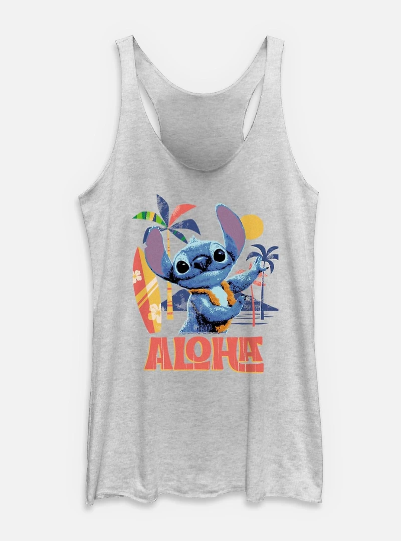 Disney Lilo & Stitch Live Action Aloha Womens Tank Top