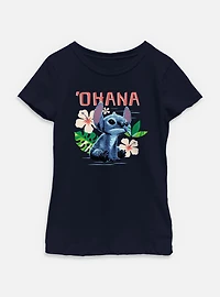 Disney Lilo & Stitch Live Action Always Ohana Youth Girls T-Shirt