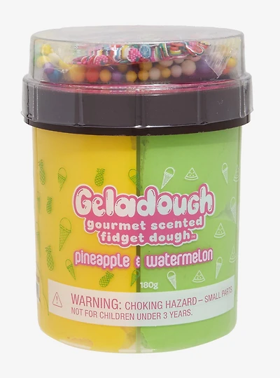 Geladough Pineapple & Watermelon Gourmet Scented Fidget Dough